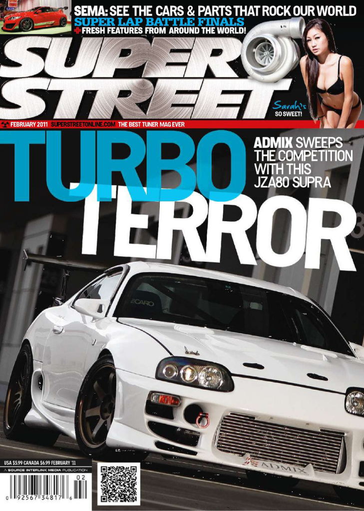 Super Street February 2011 Issue – SEMA, LV – tC