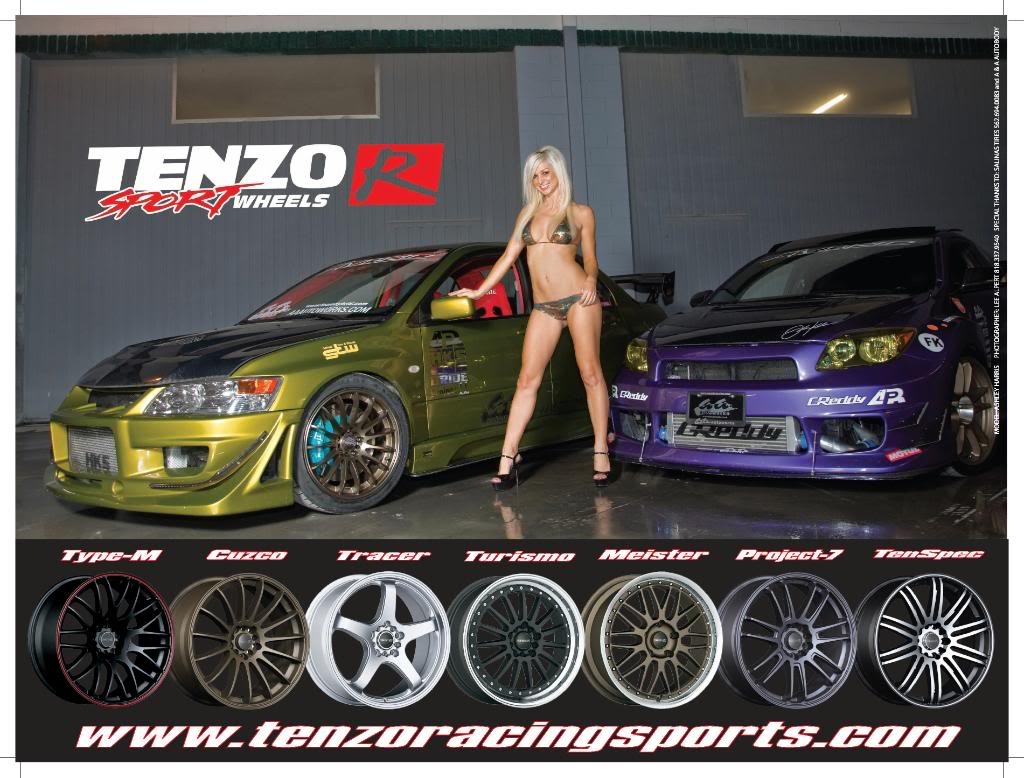 Tenzo R SEMA 2009 Booth Poster