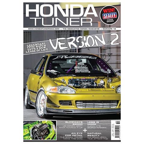 Brian Camacho’s March 2015 Honda Tuner Cover!